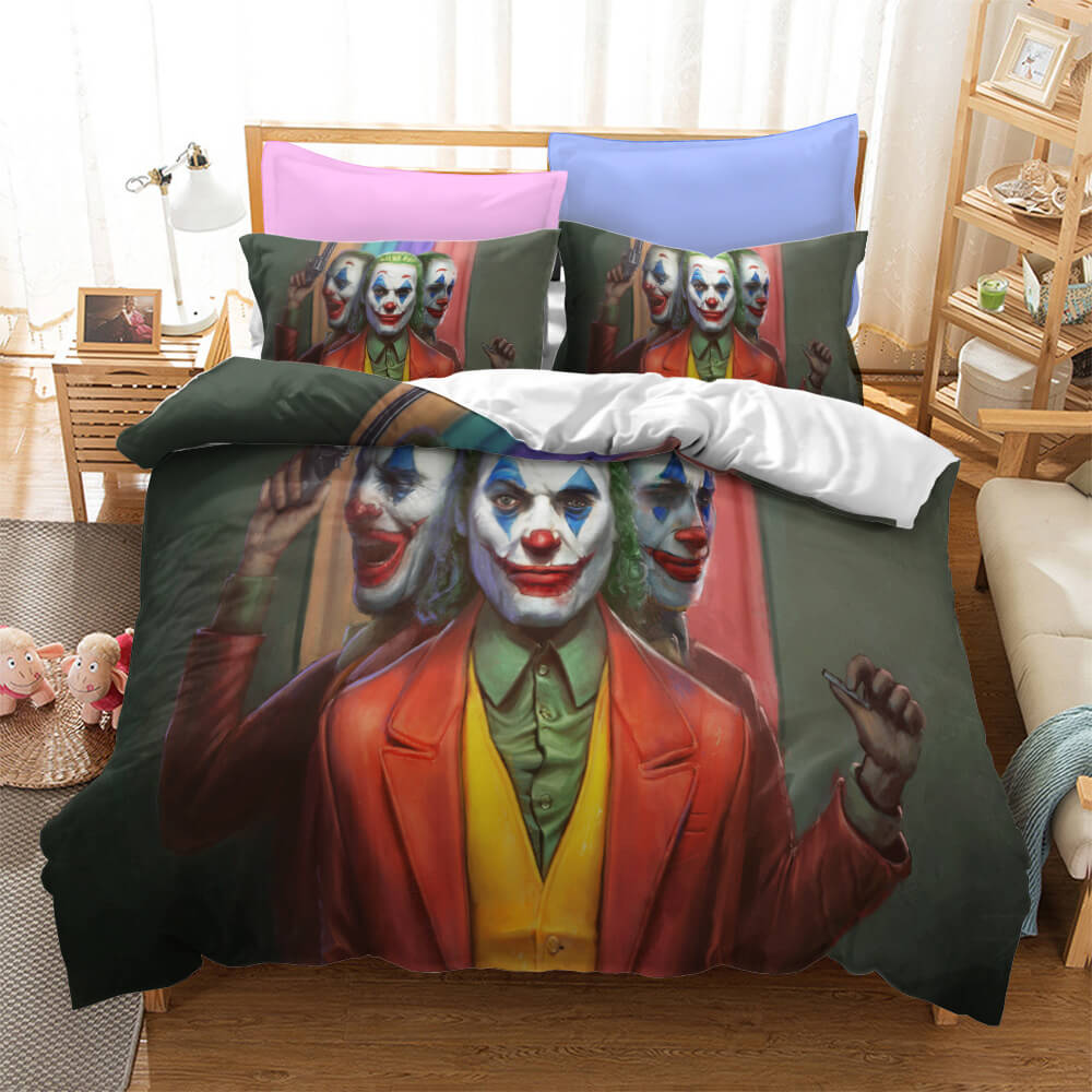 Joker Jack Napier Cosplay Bedding Set Quilt Cover Without Filler (Online Order Only)
