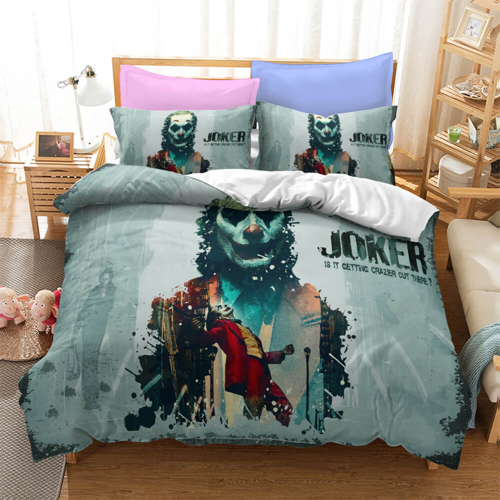 Joker Jack Napier Cosplay Bedding Set Quilt Cover Without Filler (Online Order Only)