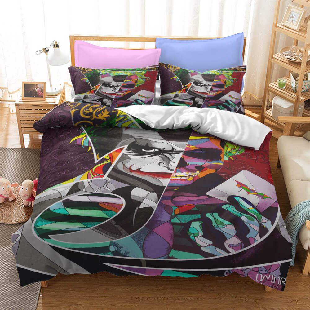 Joker Jack Napier Cosplay Bedding Set Quilt Cover Without Filler (Online Order Only)