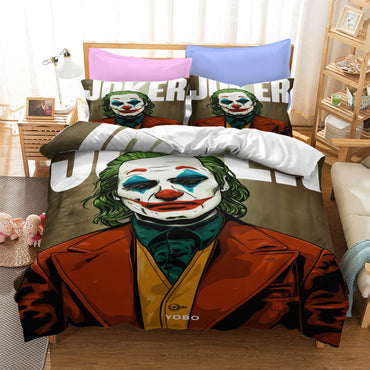Joker Jack Napier Cosplay Bedding Set Quilt Cover Without Filler (Online Order Only)