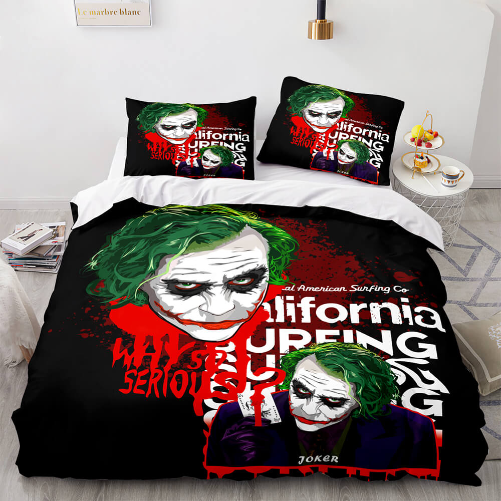 Joker Why So Serious Bedding Set Quilt Covers Without Filler (Online Order Only)