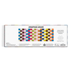 Jonathan Adler Bargello 1000 Piece Panoramic Jigsaw Puzzle Galison (ONLINE ORDER ONLY)