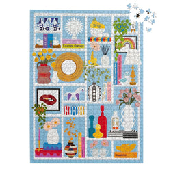 Jonathan Adler Shelfie 1000 Piece Jigsaw Puzzle Galison (ONLINE ORDER ONLY)