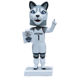 Jonathan the Husky Connecticut Huskies Mascot 2023 NCAA Men's Basketball National Champions Bobbleheads (ONLINE ORDER ONLY)