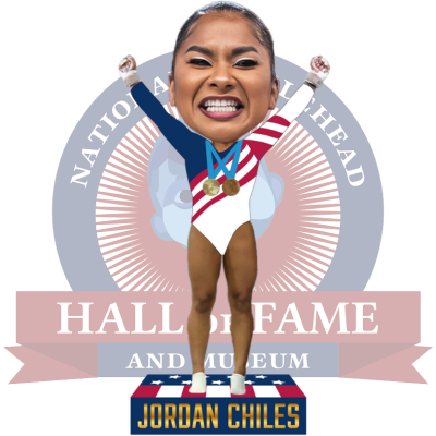 Jordan Chiles Bobblehead (Presale) (ONLINE ORDER ONLY)