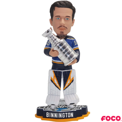 St. Louis Blues 2019 Stanley Cup Champions Bobbleheads (ONLINE ORDER ONLY)