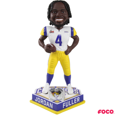 Los Angeles Rams Super Bowl LVI 56 Champions Bobbleheads (ONLINE ORDER ONLY)