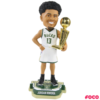 Milwaukee Bucks 2021 NBA Champions Bobbleheads (ONLINE ORDER ONLY)