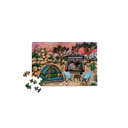 Joshua National Park Camping 150 Piece Mini Jigsaw Puzzle Micro Puzzles