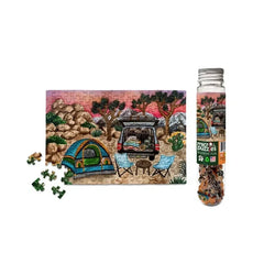 Joshua National Park Camping 150 Piece Mini Jigsaw Puzzle Micro Puzzles