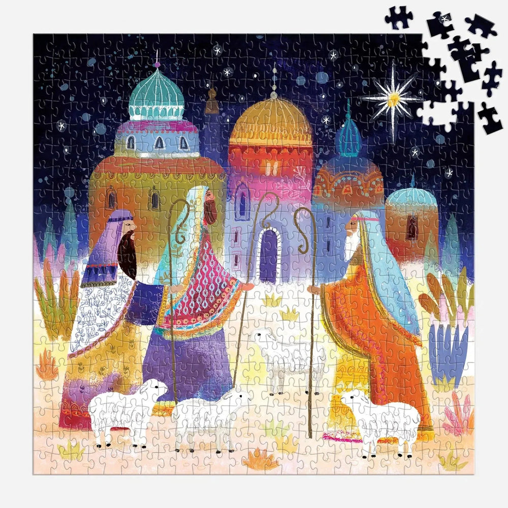Journey of Three Kings 500 Piece Jigsaw Puzzle Galison (ONLINE ORDER ONLY)