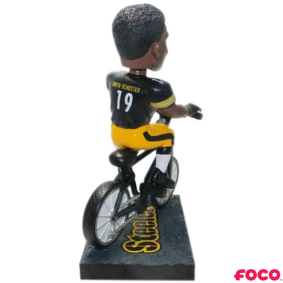 JuJu Smith-Schuster Pittsburgh Steelers Bike Bobblehead (ONLINE ORDER ONLY)