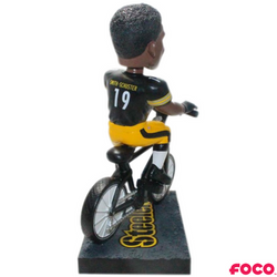 JuJu Smith-Schuster Pittsburgh Steelers Bike Bobblehead (ONLINE ORDER ONLY)
