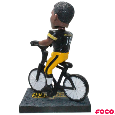 JuJu Smith-Schuster Pittsburgh Steelers Bike Bobblehead (ONLINE ORDER ONLY)