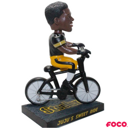JuJu Smith-Schuster Pittsburgh Steelers Bike Bobblehead (ONLINE ORDER ONLY)