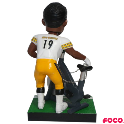 JuJu Smith-Schuster Pittsburgh Steelers Bike Celebration Bobblehead (ONLINE ORDER ONLY)