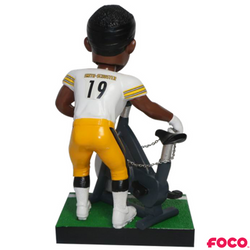 JuJu Smith-Schuster Pittsburgh Steelers Bike Celebration Bobblehead (ONLINE ORDER ONLY)