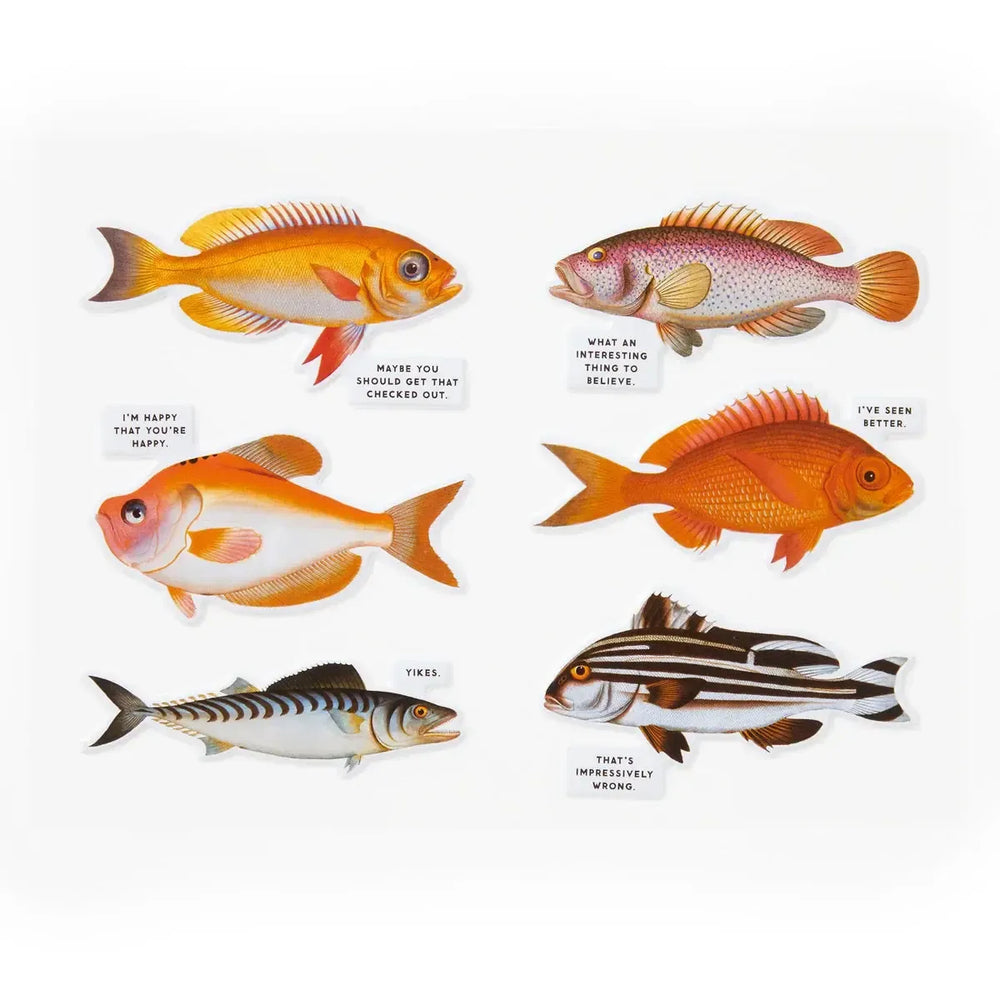 Judgy Fish 1000 Piece Jigsaw Puzzle (+Stickers) Brass Monkey