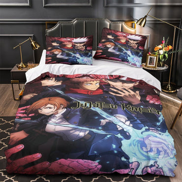 Jujutsu Kaisen Bedding Set Duvet Cover Without Filler (Online Order Only)