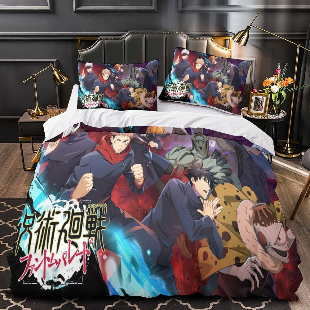 Jujutsu Kaisen Bedding Set Duvet Cover Without Filler (Online Order Only)