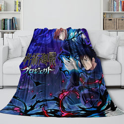 Jujutsu Kaisen Blanket Flannel Fleece Throw Room Decoration (Online Order Only)