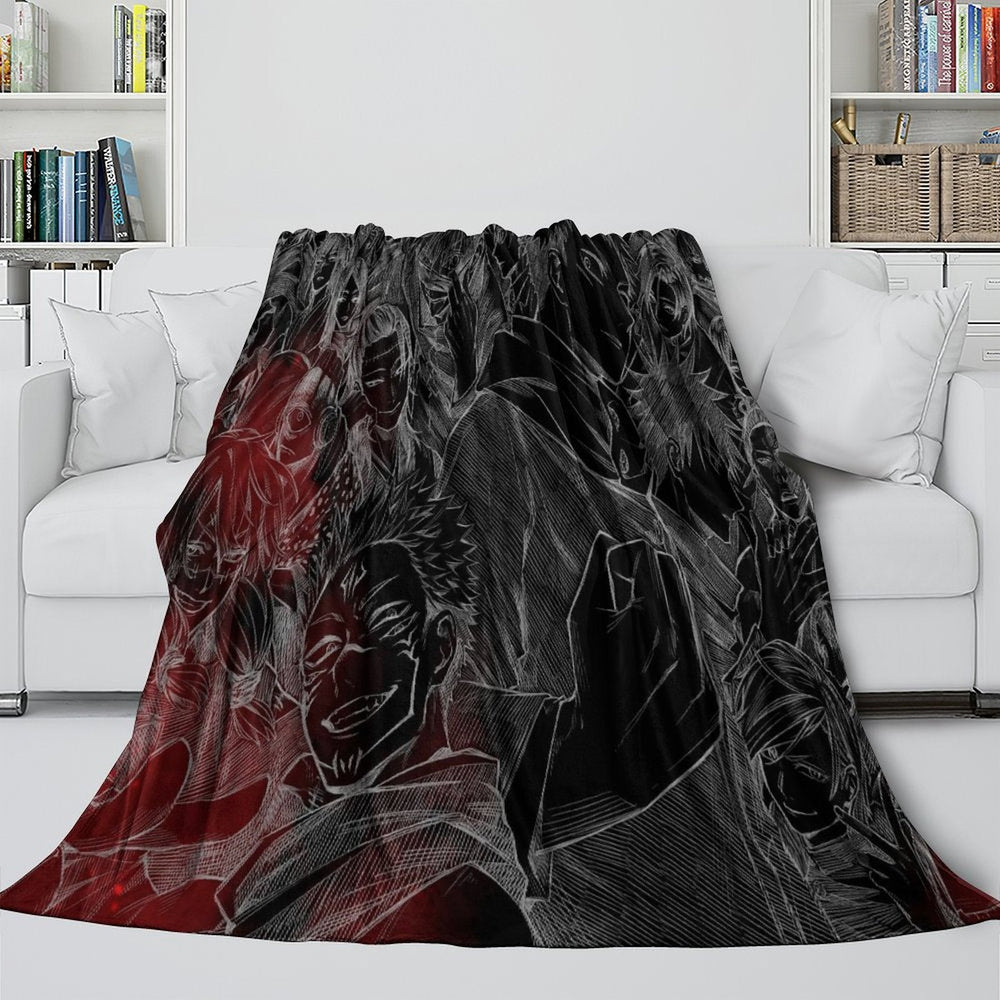 Jujutsu Kaisen Blanket Flannel Throw Kids Room Decoration (Online Order Only)