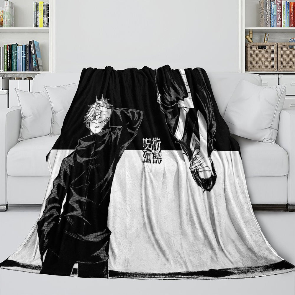Jujutsu Kaisen Blanket Flannel Throw Kids Room Decoration (Online Order Only)