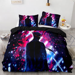 Jujutsu Kaisen Cosplay Bedding Sets Soft Quilt Covers Without Filler (Online Order Only)