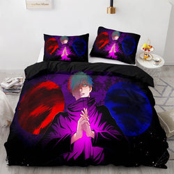 Jujutsu Kaisen Cosplay Bedding Sets Soft Quilt Covers Without Filler (Online Order Only)
