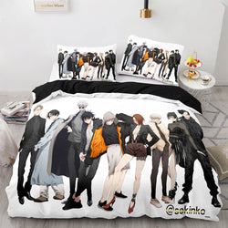 Jujutsu Kaisen Cosplay Bedding Sets Soft Quilt Covers Without Filler (Online Order Only)