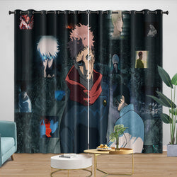 Jujutsu Kaisen Execution Curtains Blackout Window Drapes Room Decoration