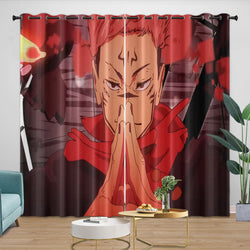 Jujutsu Kaisen Execution Curtains Blackout Window Drapes Room Decoration