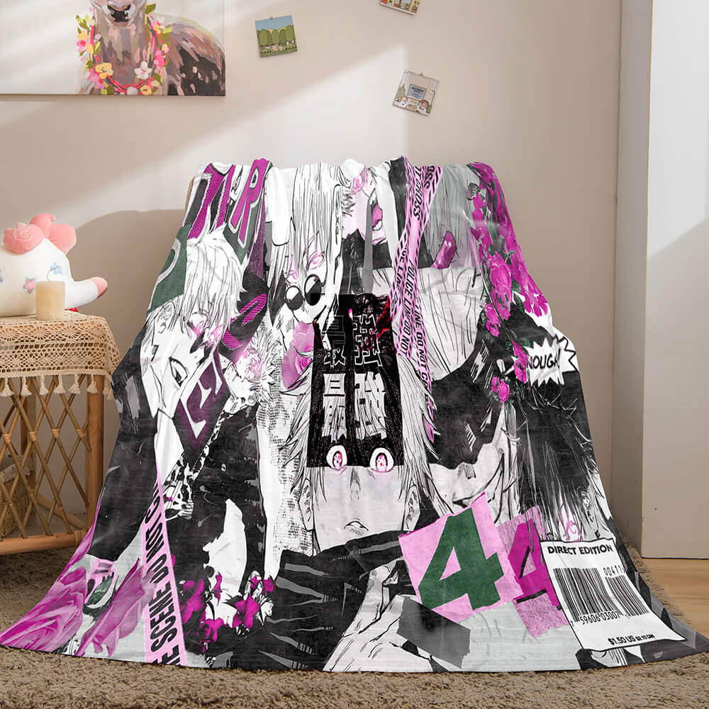 Jujutsu Kaisen Flannel Caroset Throw Cosplay Blanket (Online Order Only)