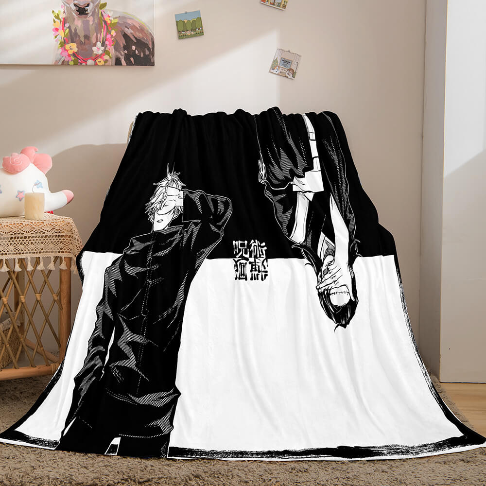 Jujutsu Kaisen Flannel Caroset Throw Cosplay Blanket (Online Order Only)