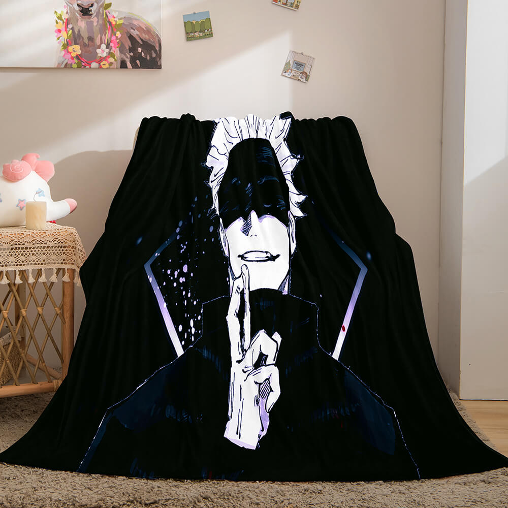 Jujutsu Kaisen Flannel Caroset Throw Cosplay Blanket (Online Order Only)