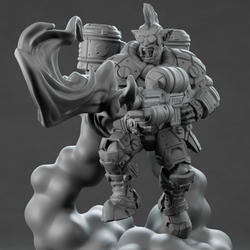 3D Printed Nafarrate Jumper Orc Set Space Orcs 28 32 mm D&D (Online Only)