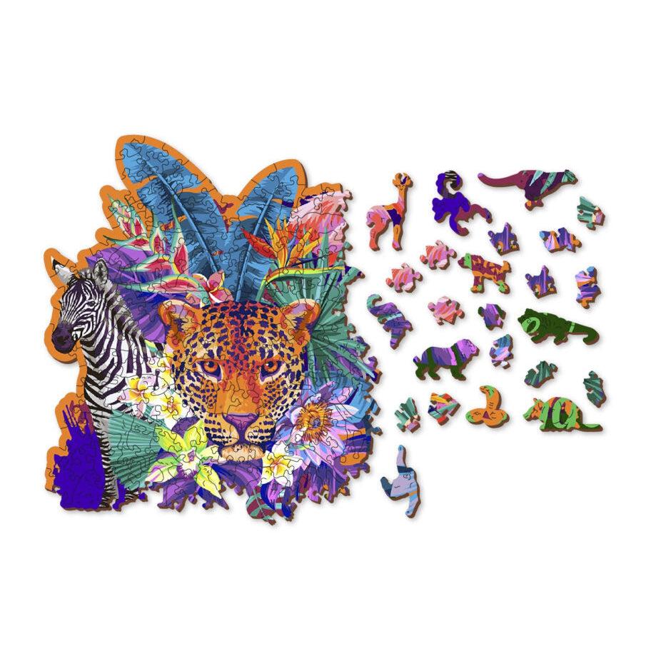Jungle 300 Piece Wood Jigsaw Puzzle Wooden City (ONLINE ORDER ONLY)