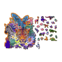 Jungle 300 Piece Wood Jigsaw Puzzle Wooden City (ONLINE ORDER ONLY)