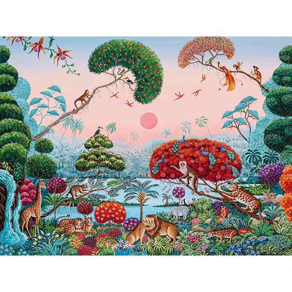Jungle Paradise Exotic Garden 1500 Piece Jigsaw Puzzle Heye (ONLINE ORDER ONLY)