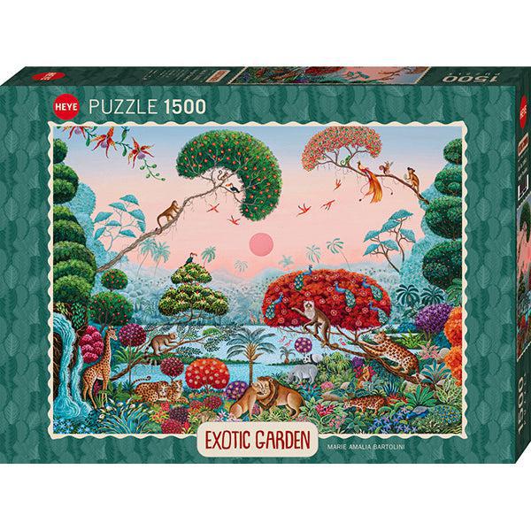 Jungle Paradise Exotic Garden 1500 Piece Jigsaw Puzzle Heye (ONLINE ORDER ONLY)