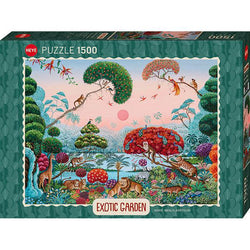 Jungle Paradise Exotic Garden 1500 Piece Jigsaw Puzzle Heye (ONLINE ORDER ONLY)