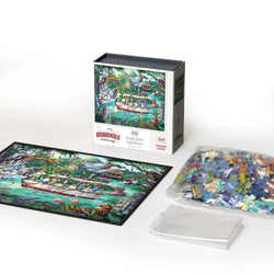 Jungle River Expedition 210 Piece Jigsaw Puzzle Boardwalk (ONLINE ORDER ONLY)