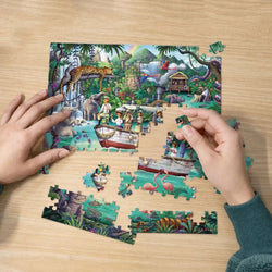 Jungle River Expedition 210 Piece Jigsaw Puzzle Boardwalk (ONLINE ORDER ONLY)