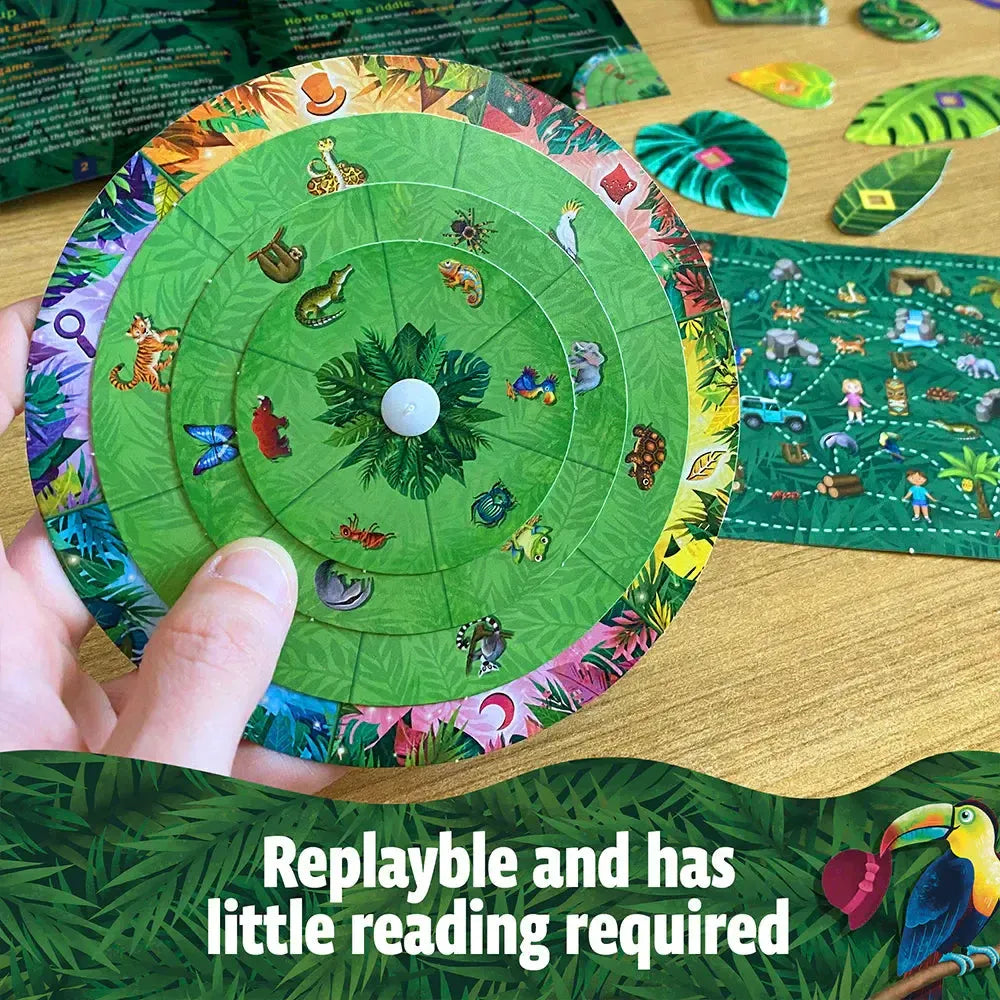 Jungle of Riddles for Kids - Exit the Escape Room Game - Kosmos (ONLINE ORDER ONLY)