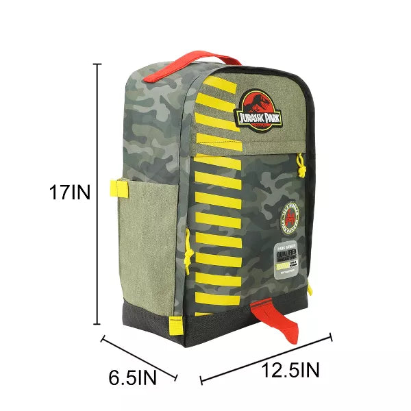 Jurassic Park Ranger Camo 16" Backpack (Online Order Only)