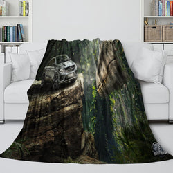 Jurassic World Blanket Flannel Dinosaur Throw Room Decoration (ONLINE ORDER ONLY)