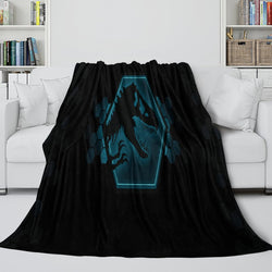 Jurassic World Blanket Flannel Throw Room Decoration (ONLINE ORDER ONLY)