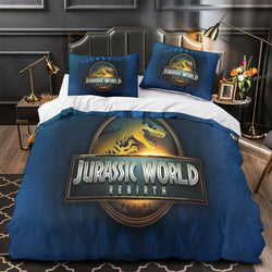 Jurassic World Rebirth Bedding Set Quilt Duvet Cover Without Filler (Online Order Only)