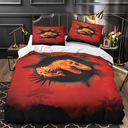 Jurassic World Rebirth Bedding Set Quilt Duvet Cover Without Filler (Online Order Only)