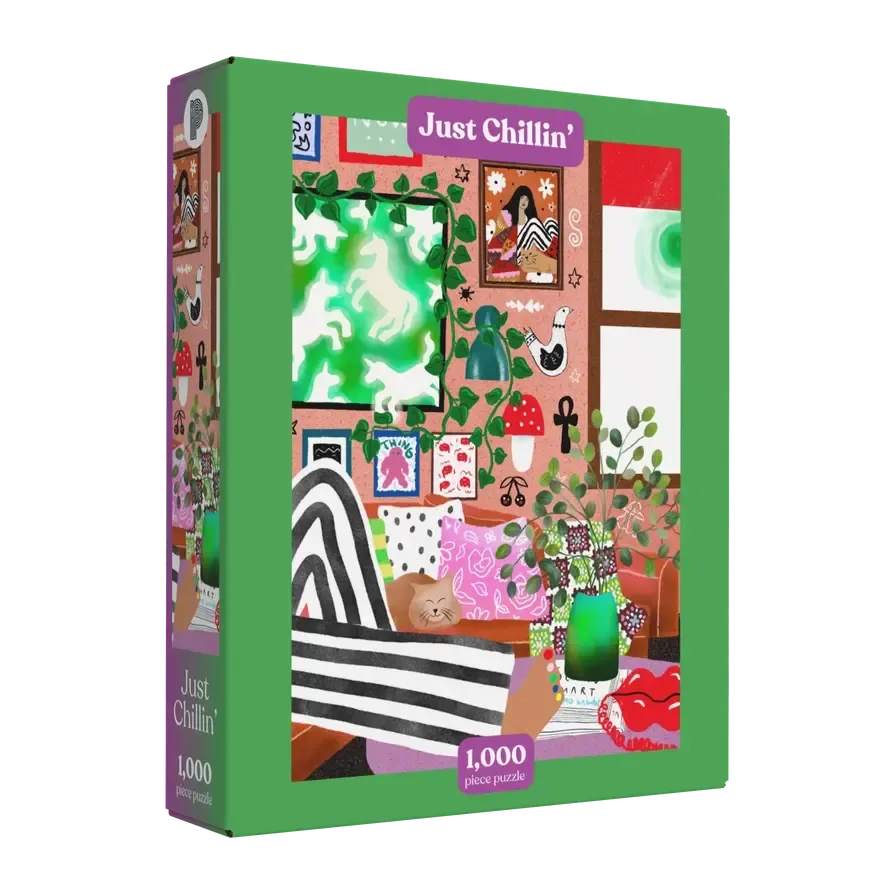 Just Chillin' 1000 Piece Jigsaw Puzzle Puzzledly (ONLINE ORDER ONLY)